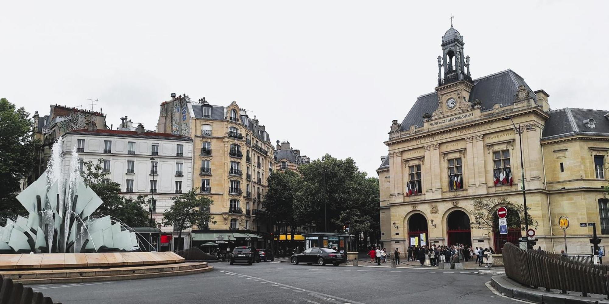 Hotel Hipotel Gambetta République Parigi